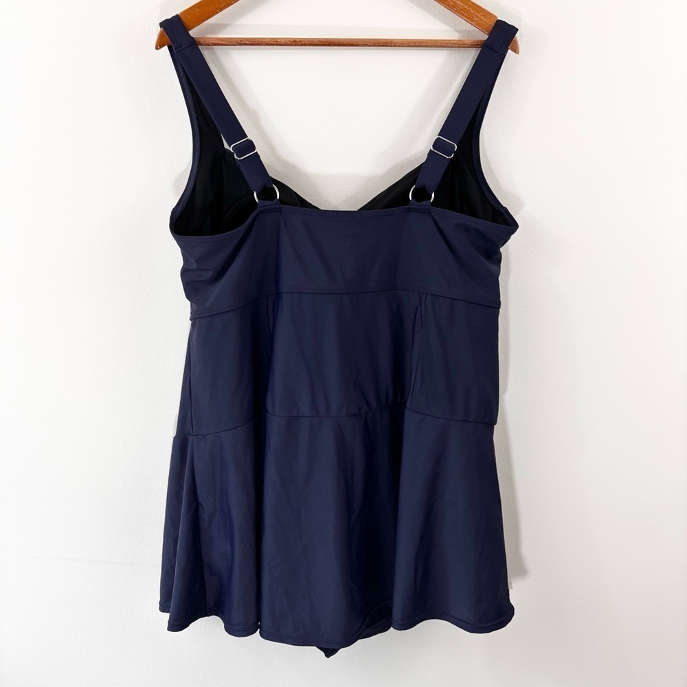 Avenue navy blue swim dress - Picture 3 of 4
